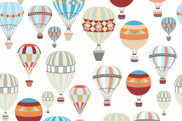 Adventure Illustration Air Balloon