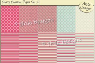 Cherry Blossom Paper Set 14
