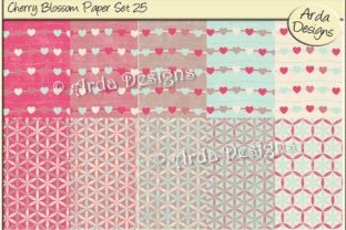 Cherry Blossom Paper Set 25