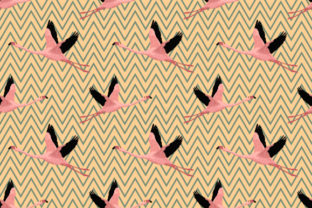 Flamingo Pattern Seamless