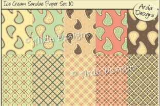 Ice Cream Sundae Paper Set 10: A Versatile Tool for Creativity and Practicality