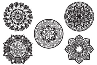 Mandala Vector Art Pattern Bundle AB: A Creative Resource for Designers