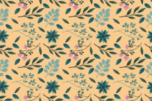 Seamless Floral Cute in Vector