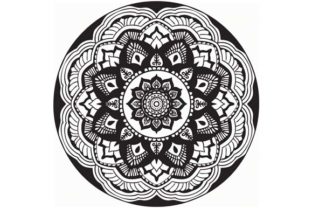 Strategic Use of Mandala Vector Art Pattern Black 64 for Creative and Operational Clarity