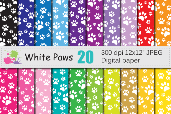 White Paws Digital Papers: A Creative Resource for Designers and Enthusiasts
